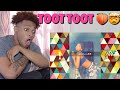 TOOT TOOT CHALLENGE 🍑 DANCE COMPILATION REACTION! #tpainxkaiibootyremix #toottoot