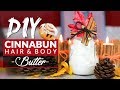 DIY CINNABUN HAIR &amp; BODY BUTTER in 5 minutes | No Coconut Oil