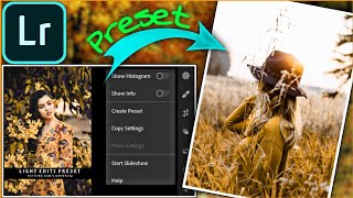 How to use Lightroom Preset | Easy way to Edit Photo | Edit Photo in One Click screenshot 5