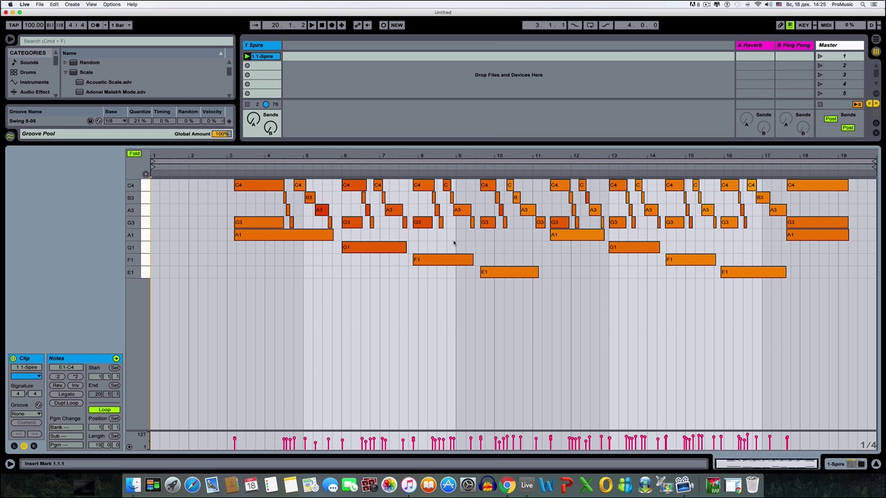 Как играть любую мелодию всегда оставаясь в нужной тональности - YouTube