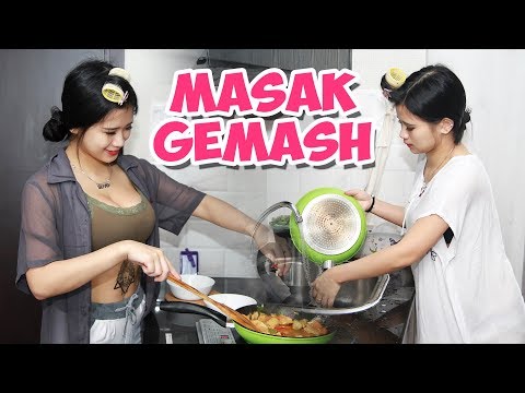 MASAK GEMASH | TERNYATA VANIA JAGO MASAK LOH...| DAILY LIFE