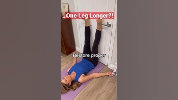 One Leg Longer?! Let’s fix it! #shorts