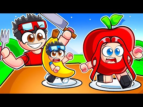 Nos Convertimos en COMIDA en Roblox!