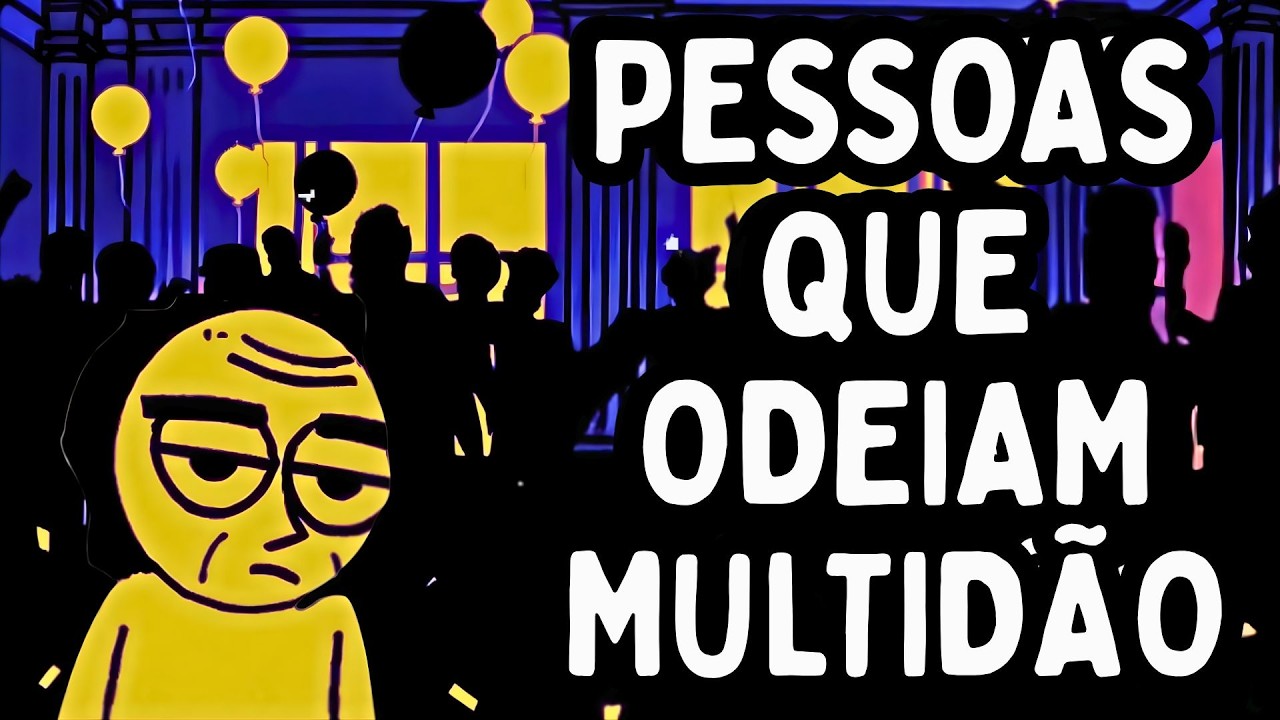 A Psicologia das Pessoas que Odeiam Multidão