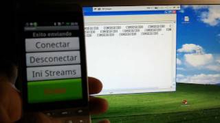 Project Bluetooth Example Android to Windows Hyperterminal send String "Conseguido" screenshot 5