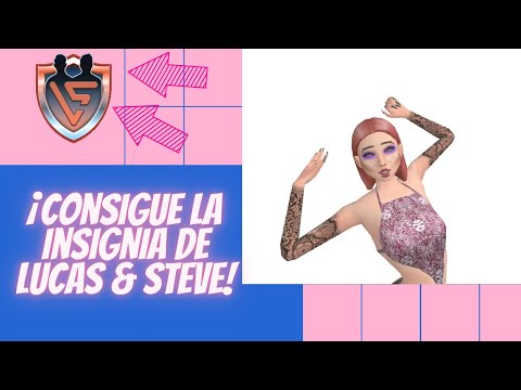 ¿Cómo conseguir la insignia de Lucas & Steve?//MUY FÁCIL💗😱✨