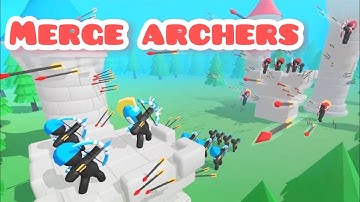 Merge Archers Gameplay Walkthrough #mergearchers #walkthroughgameplay #archerygames
