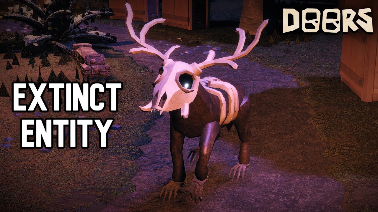 Meet The Deer?: The Secret EXTINCT DOORS Entity That I Brought Back!