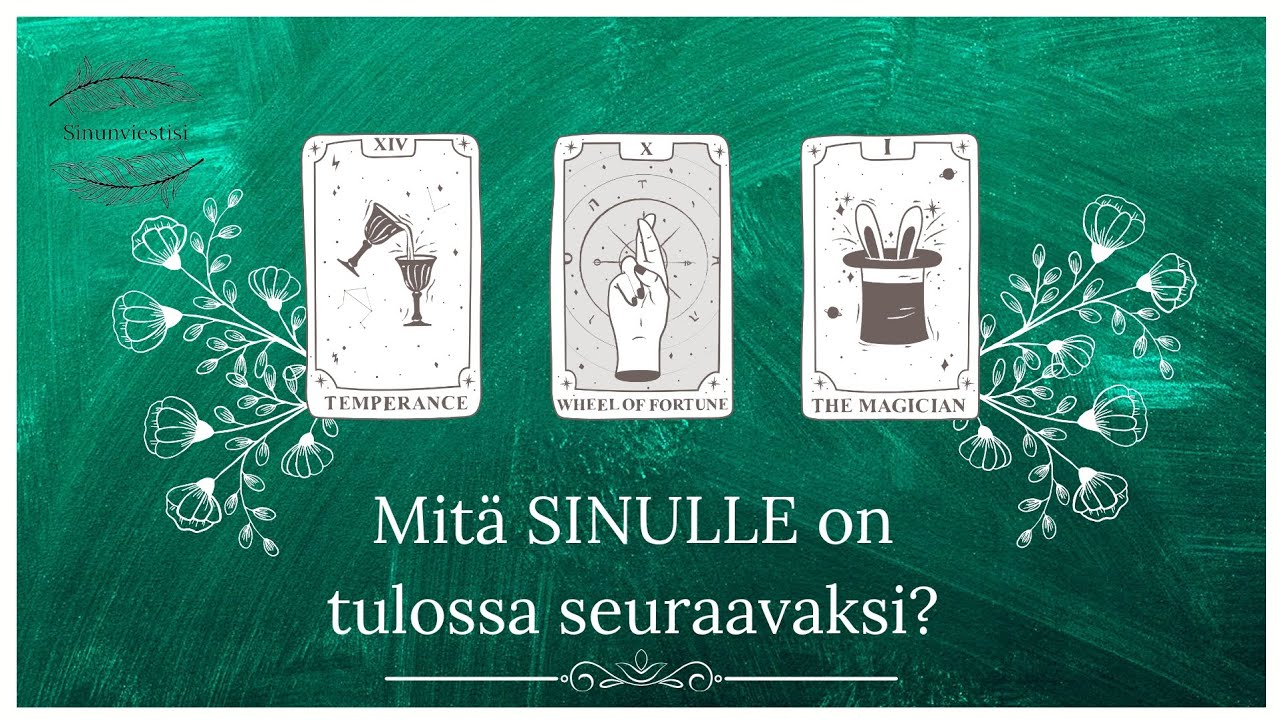 🌟💚 Mitä SINULLE on tulossa SEURAAVAKSI? 💚🌟