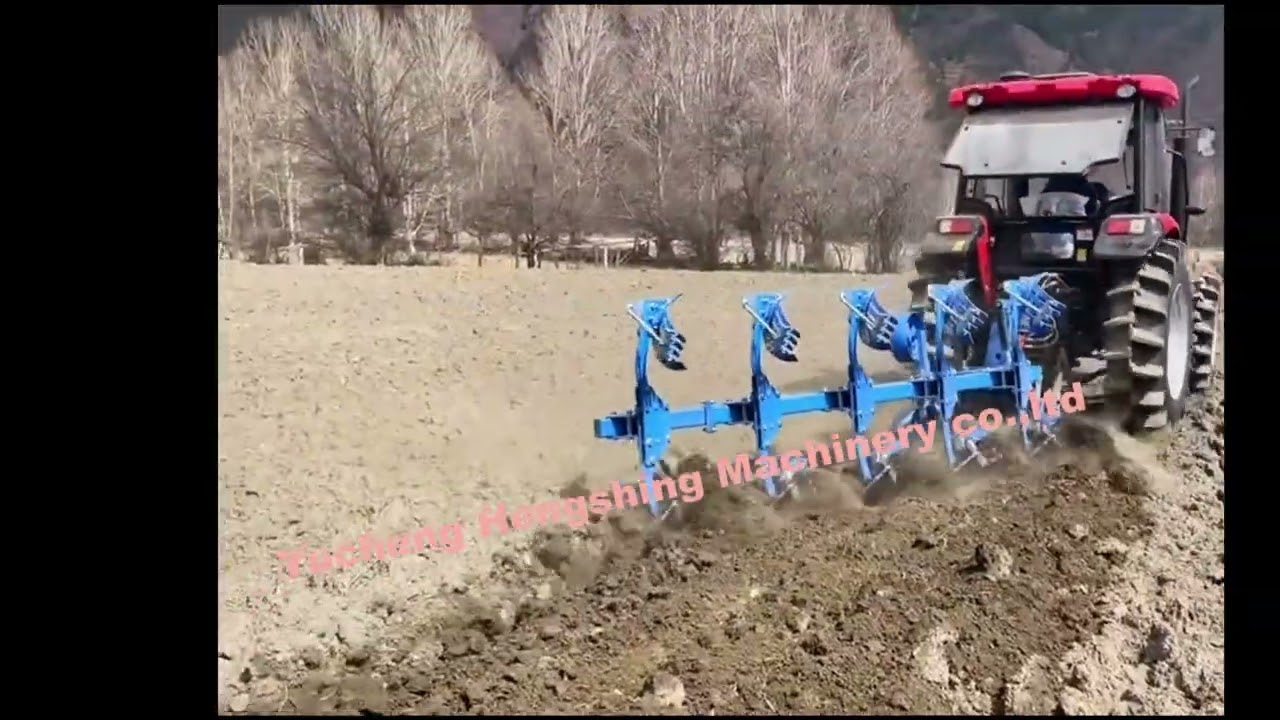 Tractor reversible share plow