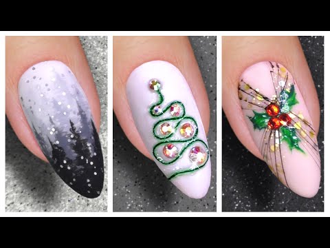 Video Nail Art Designs 2021 | New Christmas Nails Art - youtube