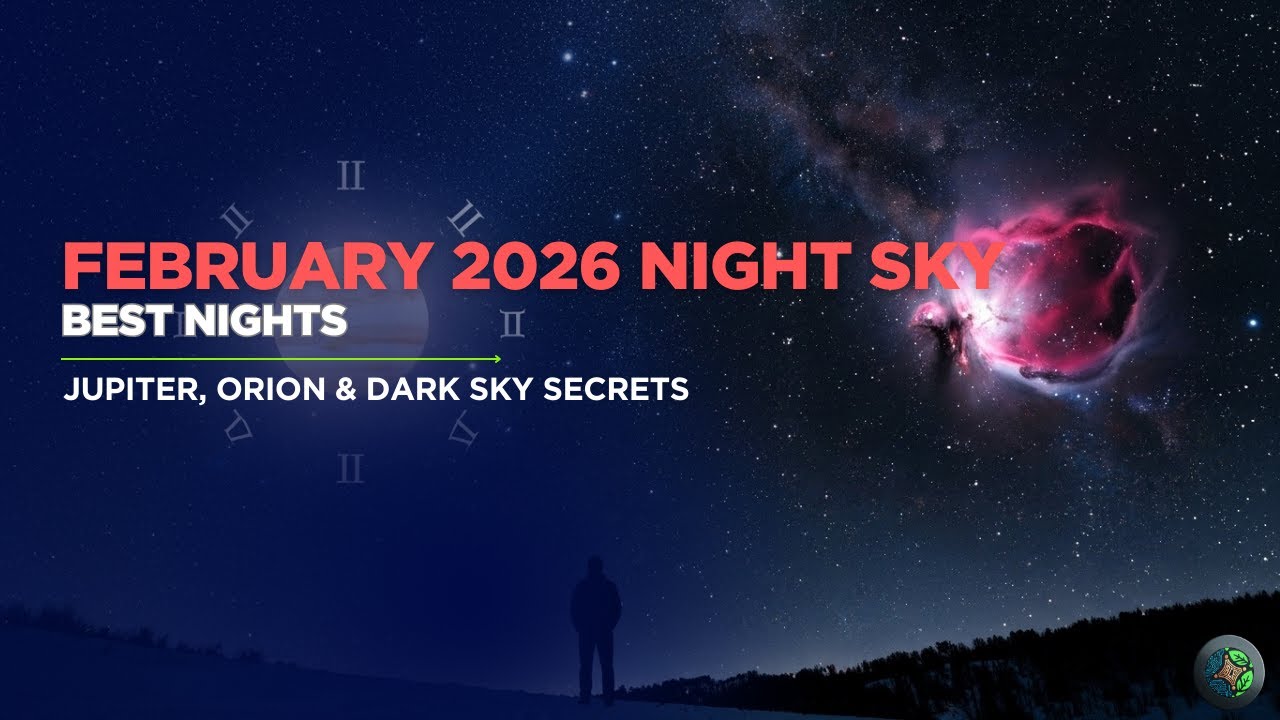 Ночное небо февраля 2026 года: лучшие ночи, Юпитер, Орион и секреты темного неба.