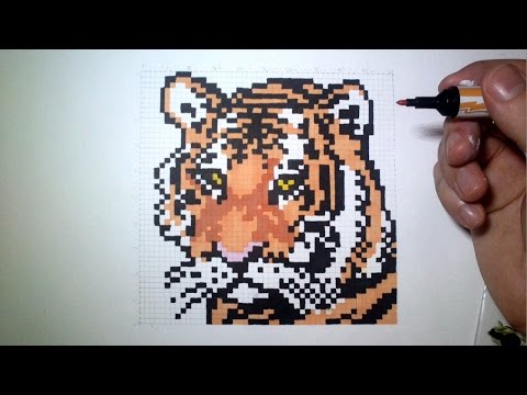 Epic Pixel Art The Tiger