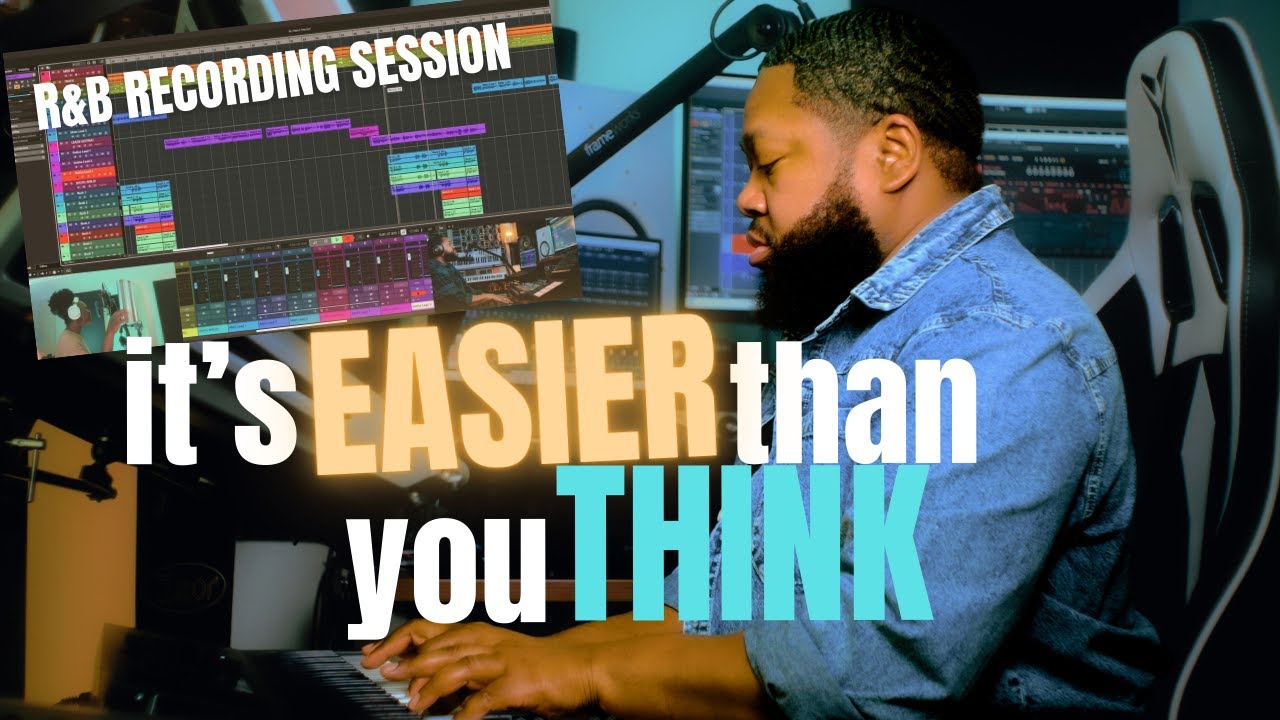 How To Make YOUR Music AUTHENTIC | R&B Beat Making and Vocal Session ...