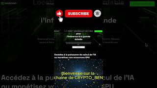 NOSANA GPU DÉCENTRALISÉ. #solana #crypto #shorts