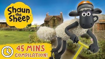 🌼 45 MINS of Best Bits of Shaun the Sheep 🐑 Seasons 1-5