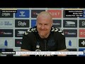 EVERTON V TOTTENHAM HOTSPUR | Sean Dyche's press conference | Premier League GW 29