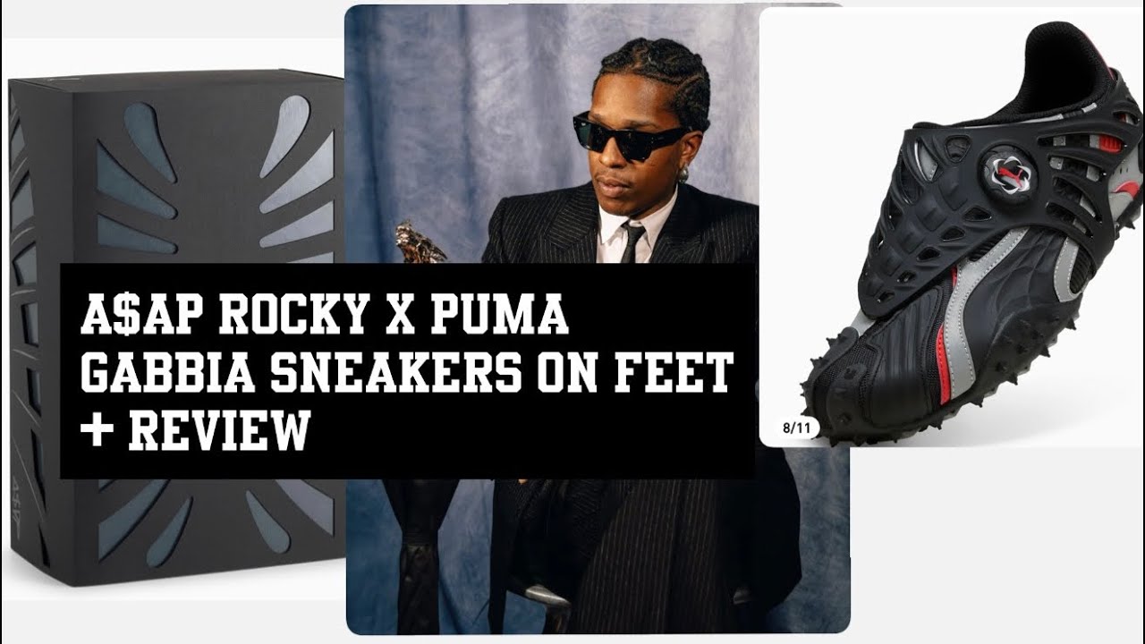 A$AP ROCKY x PUMA Gabbia Sneakers on feet + Review