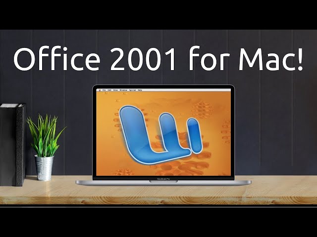 Retro Microsoft Office 2001 and AppleWorks on Mac OS9 - YouTube