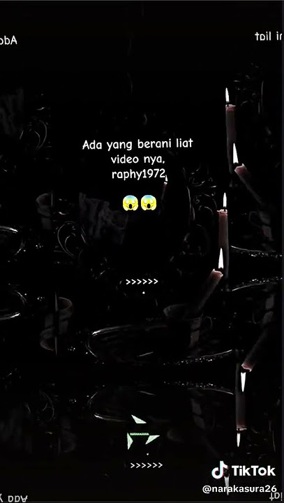 ada yg berani nonton vidio raphy 1972 di tiktok nya gais.jangan lupa like dan sukerab y gaiss pelis🙏