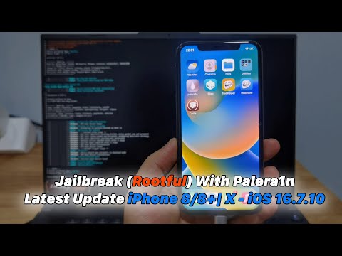 iPhone 88+X - iOS 16.7.10 | Jailbreak (Rootful) With Palera1n Latest Update