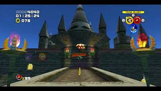 Sonic Heroes - Team Super, Hang Castle, Encore Mode