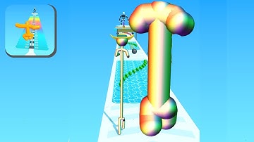 Tall Man Run ​- All Levels Gameplay Android,ios (Levels 43-44)