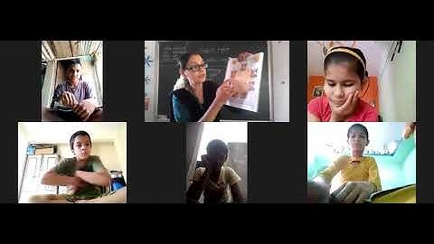 We will all join in a circle, Std. IV English Action song I