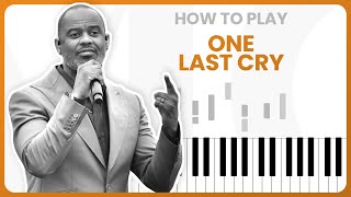 How To Play One Last Cry By Brian McKnight On Piano - Piano Tutorial (PART 1)