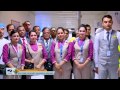 Welcome on Bangla Air MCT 12 11 2016 مطار مسقط يرحب بأولى الرحلات المباشرة للخطوط الجوية البنغالية