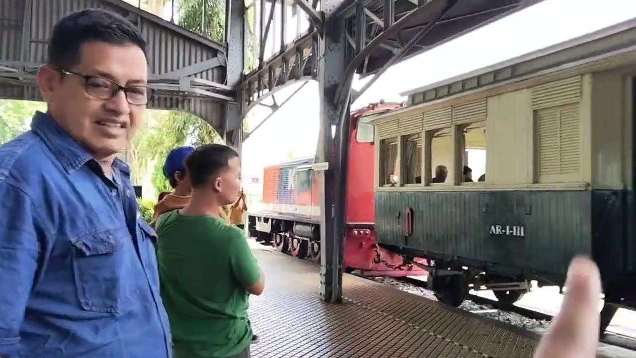 GAK ADA BOSAN2NYA BOCIL BERKUNJUNG KE MUSEUM KERETA API AMBARAWA