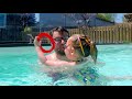 Learn to swim  beginner lesson 1  submerge  entries  exits  mis