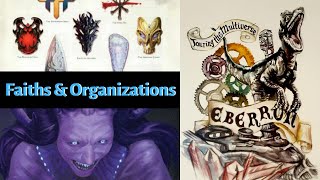 D&D 5e | Podcast | Eberron | Faiths and Organizations
