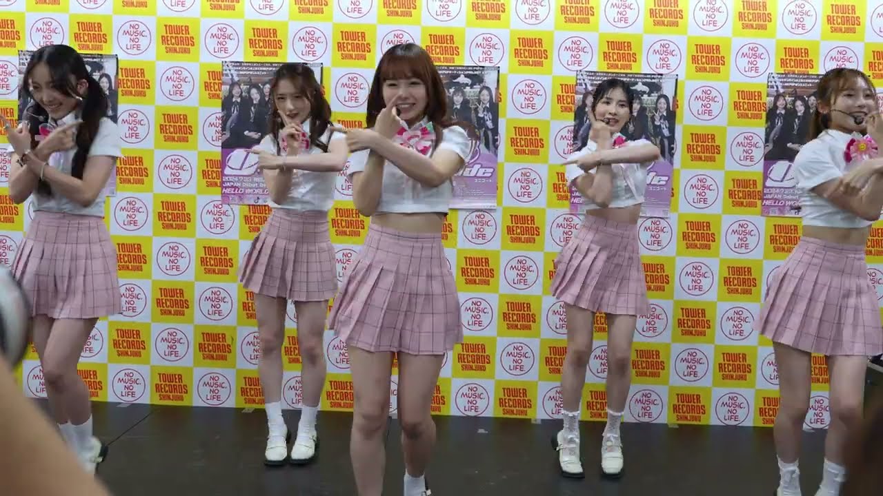 240613 UNICODE(유니코드) 'Let me love(돌아봐줄래)' Tower Records Shinjuku Fancam