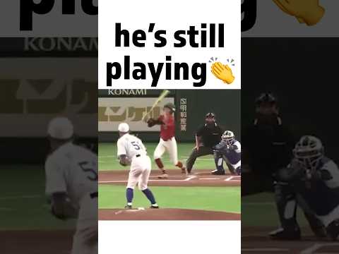 Ichiro is STILL playing👏