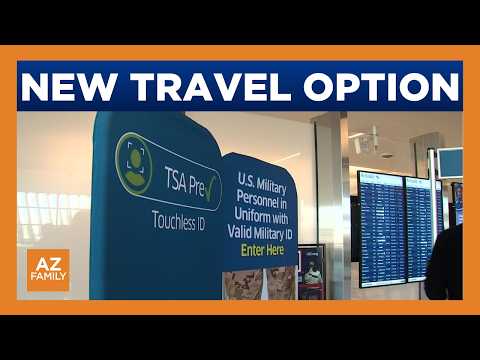 Sky Harbor Airport offering touchless precheck for travelers