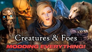 Modding Every Skyrim Creatures & Environment Textures