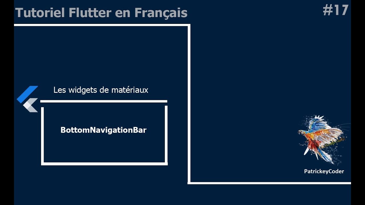  17 Tutoriel Flutter En Fran ais NavigationBar YouTube