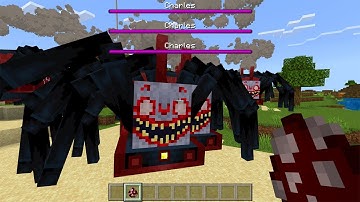 New Choo Choo Charles ADDON in Minecraft PE