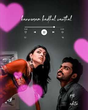 kannoram kaadhal vanthal❤️love❤️whatsapp❤status❤#efx #hd #whatsapp #lyrical #tamil #pjs