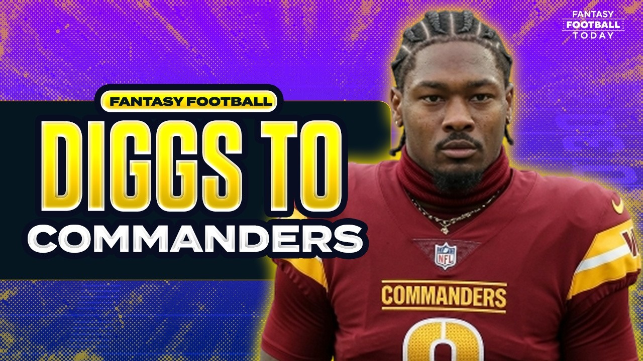 Stefon Diggs to the Commanders! Fantasy Impact on Jayden Daniels, Terry McLaurin & 2026 Draft Value!