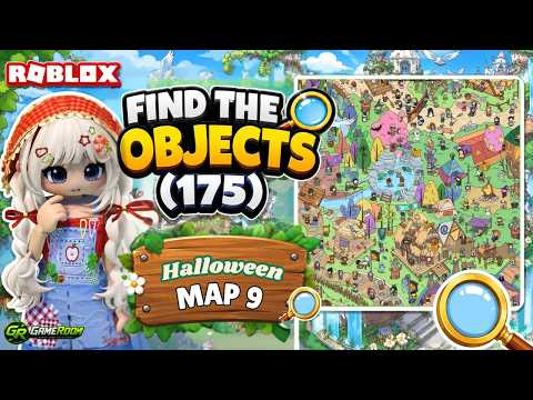Find the Objects (175) Roblox Gameplay | Map 9 - Halloween Walkthrough