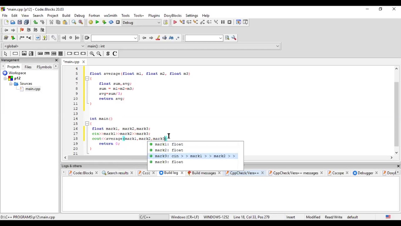 لغة سي بلس بلس| مراجعة عملي للدوال