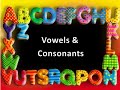 Vowels and Consonants for Kids