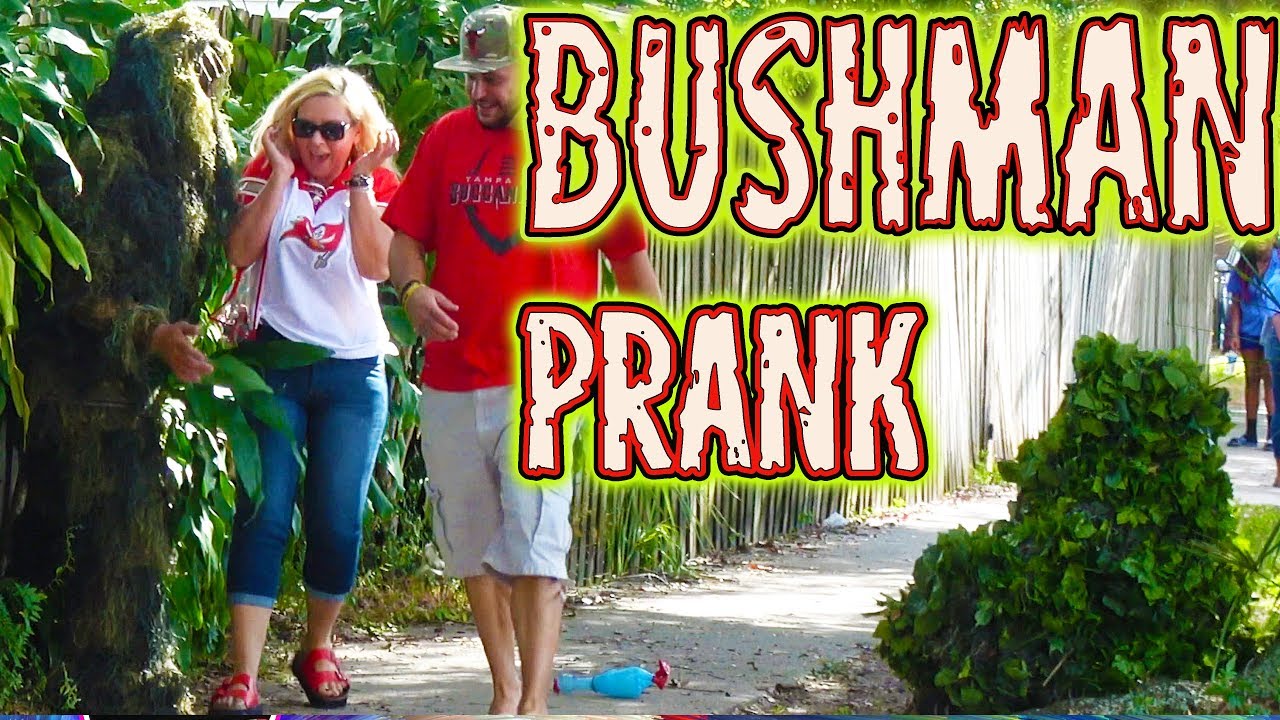 BUSHMAN SCARE PRANK 51 Minutes of awesomeness! Funny Video! YouTube
