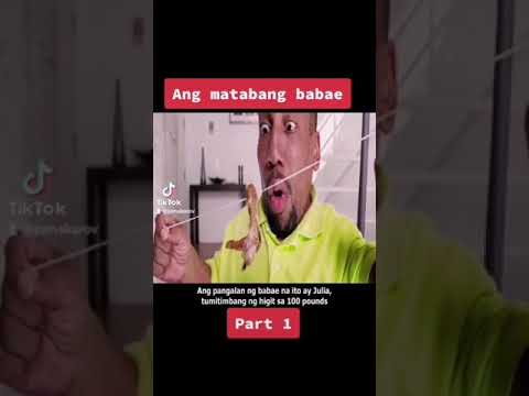 Video: Matabang Babaeng Habol