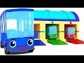 Color song with little buses  lets learn the colors kids by smartbabysongs