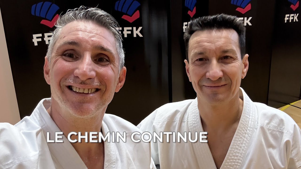 Reçu au 7e dan de karaté : le chemin continue