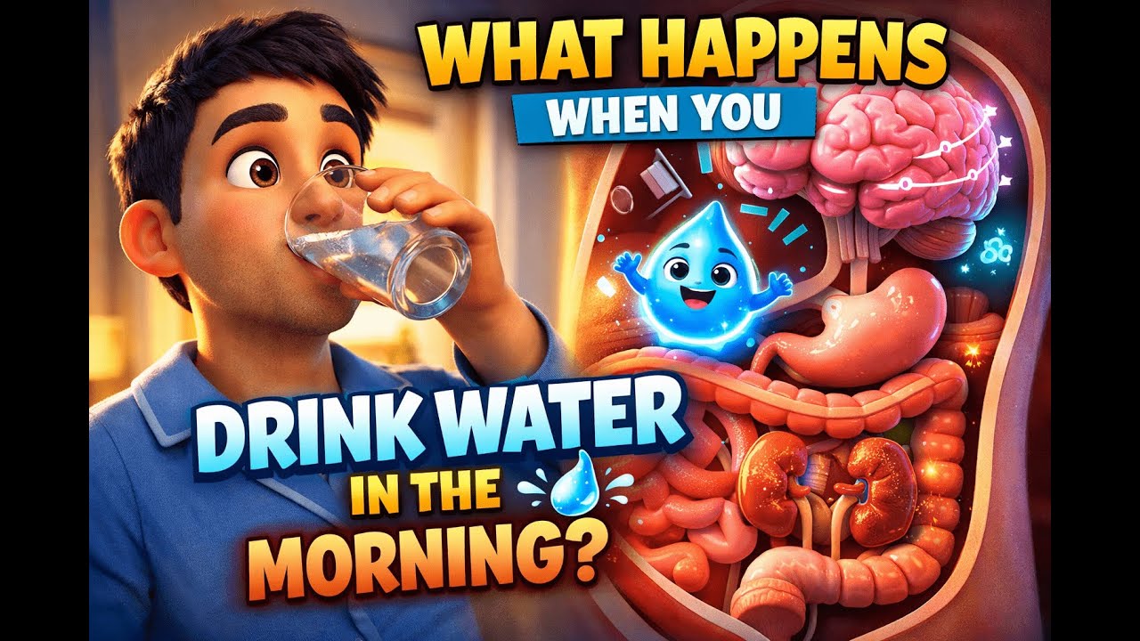 What Really Happens to Your Body When You Drink Water in the Morning | Science Explained