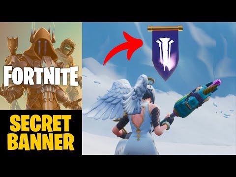 ESTRELLA SECRETA SEMANA 8 TEMPORADA 7 FORTNITE BANNER ESTANDARTE SECRETO